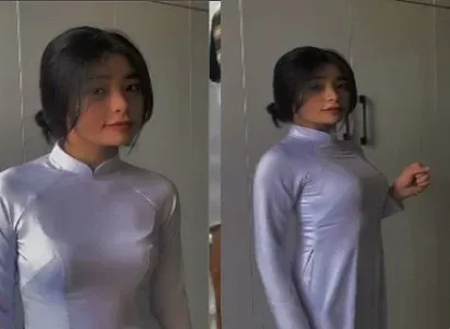 Chén em nữ sinh áo dài mông tròn cực ngon